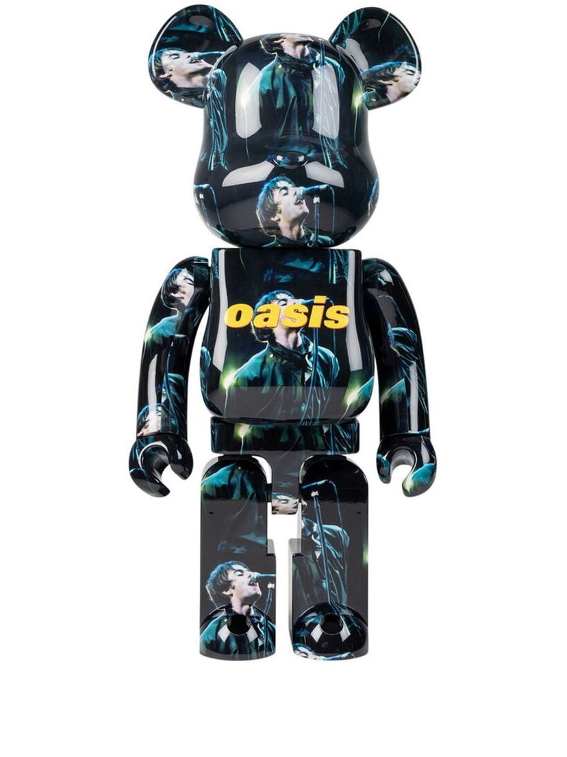 Collectibles Medicom Toy Oasis Knebworth 1996 BE@RBRICK figure - Blue Črna | MEDI011119618764