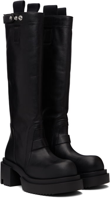 Superge in čevlji Rick Owens Rick Owens Concordians Pull On Mega Tractor Boots Črna | RU02E1834 LOO, 3