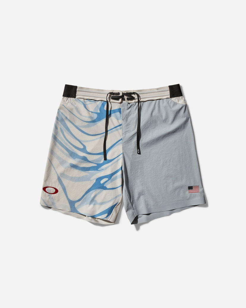 Kopalke OAKLEY Team USA Surfing 2-in-1 Boardshorts Siva | FOA407813 23B