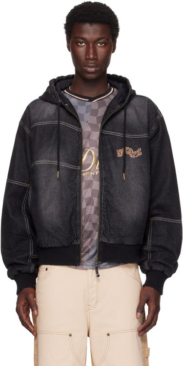 Jakna Dime Dime Hooded Utility Jacket Črna | DIMESU251BLK, 0
