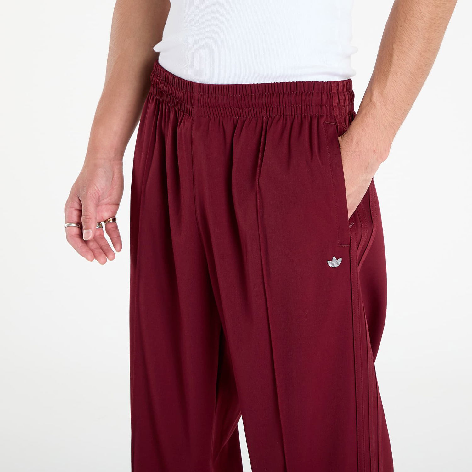 Trenirka adidas Performance Track Pants Premium Baggy Bordo | KA5258, 1