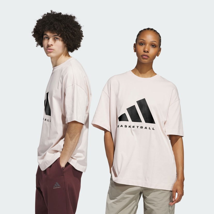 Majica adidas Performance Basketball T-Shirt Roza | JD6129