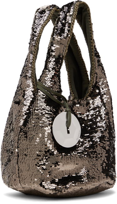 Torbica JW Anderson JW Anderson Mini Sequin Shopper Bag Zelena | HB0728-FA0230, 3