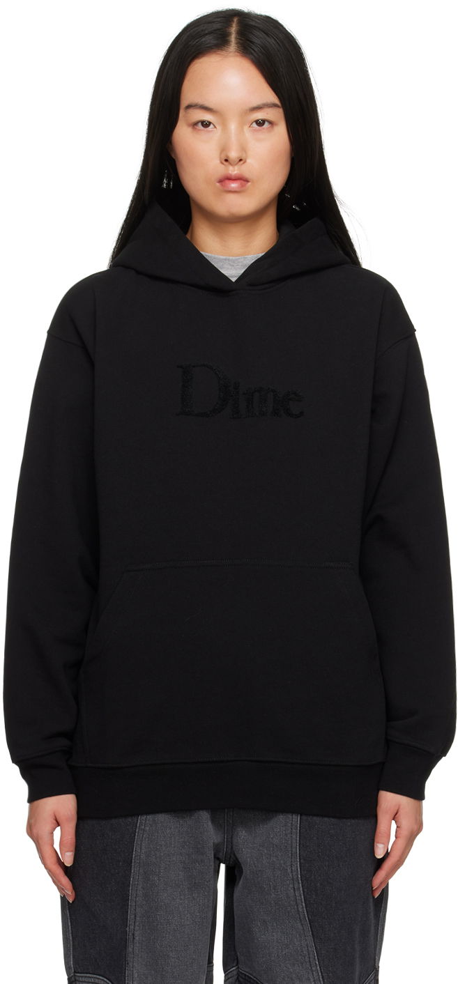 Pulover Dime Classic Hoodie Črna | DIME23D2F12BLK, 0
