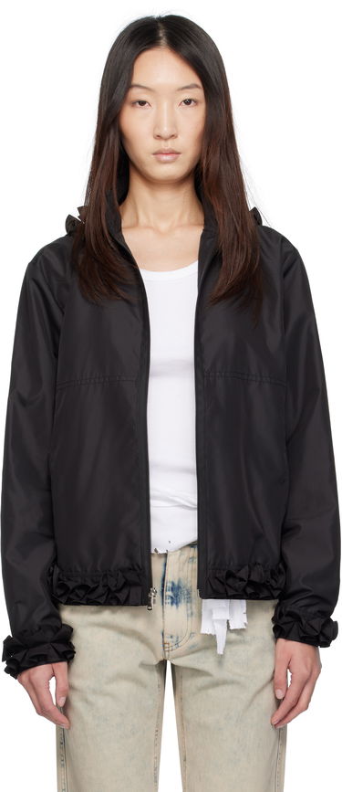 Jakna Coperni Coperni Pleated Ribbon Jacket Črna | COPOW43F3037, 0