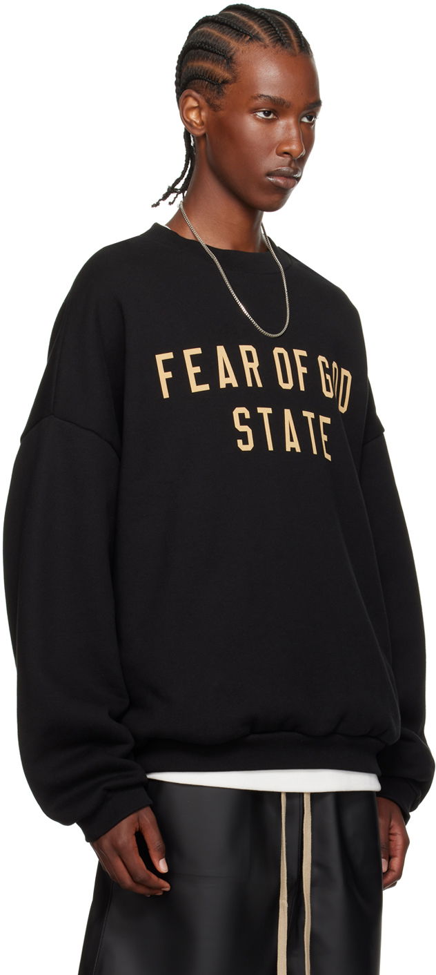 Pulover Fear of God Designer Crewneck Sweatshirt Črna | 192BT246260F, 1