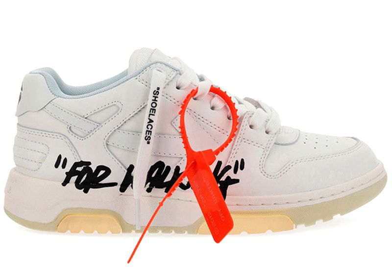 Superge in čevlji Off-White Out Of Office Low "For Walking" White Black W Bela | OWIA259R21LEA0020110, 0