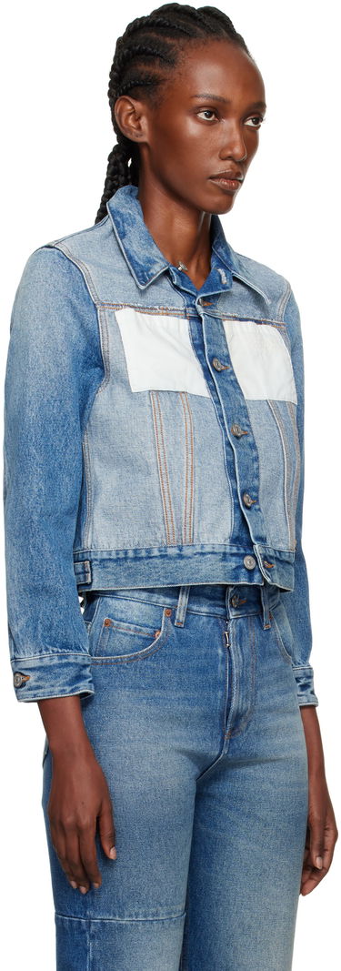 Jakna Maison Margiela MM6 Maison Margiela Reversed Denim Jacket Modra | S52AM0328 M30018, 1