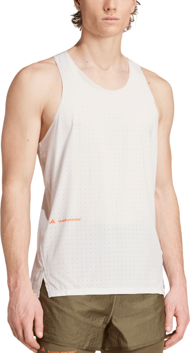 Majica brez rokavov adidas Originals Hermanos Koumori Perforated Training Tank Top Bela | jl6868