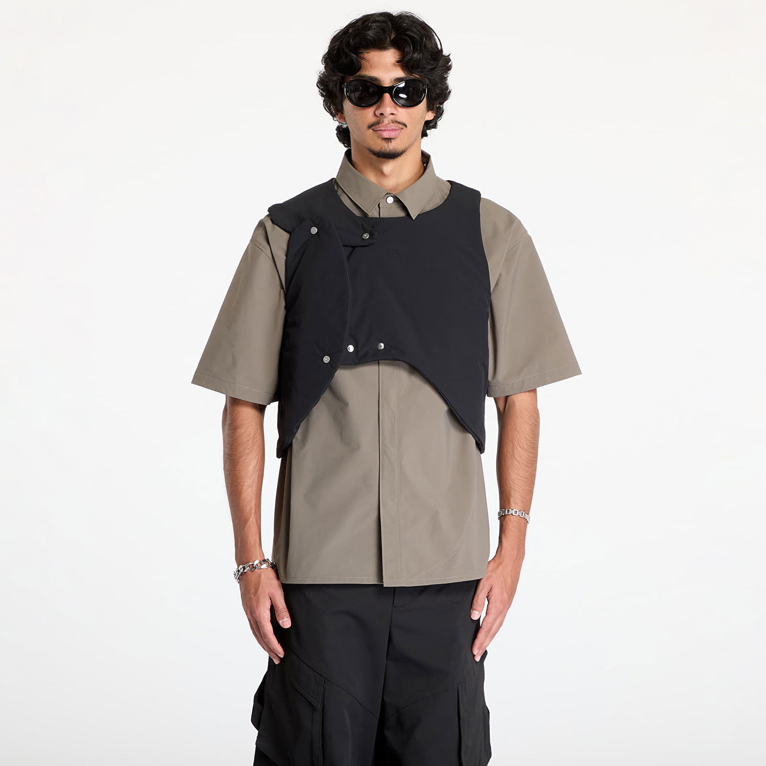 Telovnik HELIOT EMIL Defensio Tailored Vest Črna | PREAW24_M_03_033_BLK01, 0