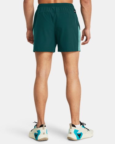 Kratke hlače Under Armour Project Rock Ultimate Trainingsshorts für Herren Hydro Teal / Radial Turquoise Zelena | 1384217-449, 1