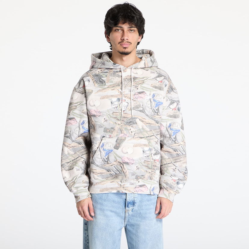 Pulover Patta Patta Beach Print Boxy Hoodie Večbarvna | POC-SS25-2050-325-0020-084