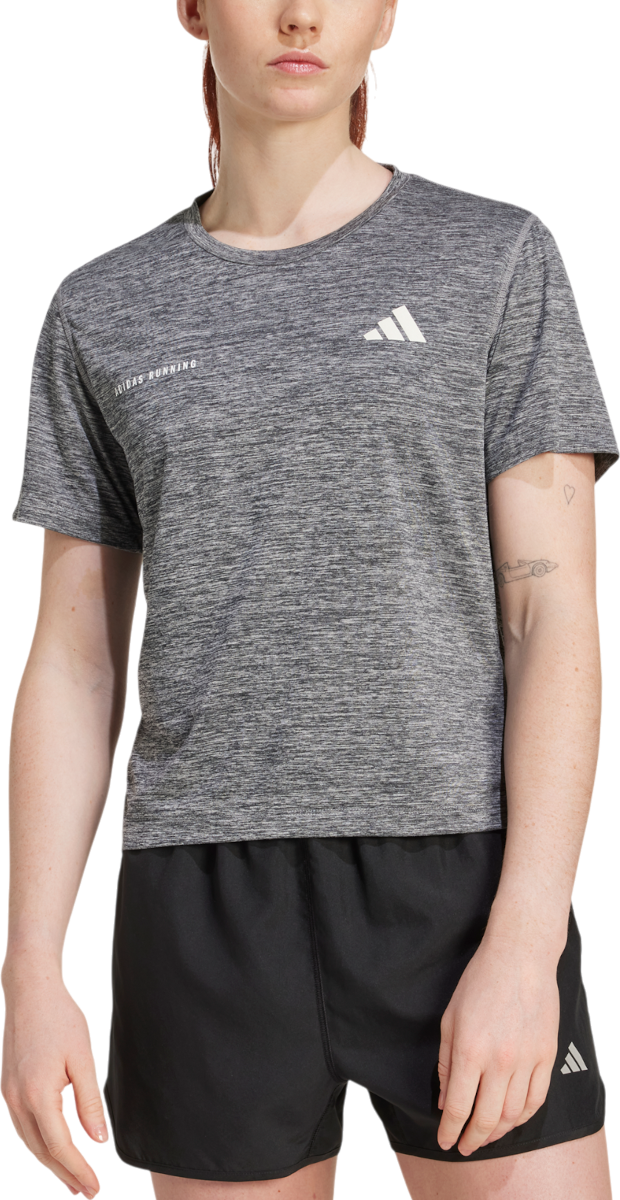Majica adidas Originals Own the Run Melange T-Shirt Siva | jl8722