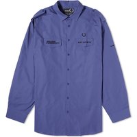 Srajce Fred Perry Raf Simons x Oversized Uniform Shirt Mornarica | SM6514-139, 1