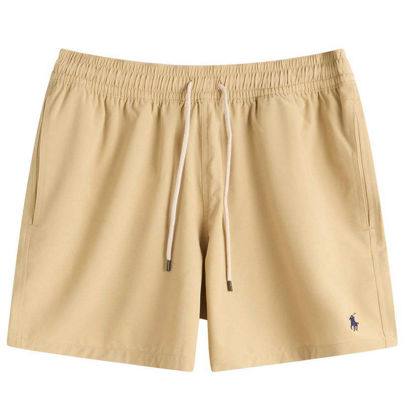 Kopalke Polo by Ralph Lauren Ralph Lauren Traveller Swim Shorts, Size Large Bež | 710957782-BEI