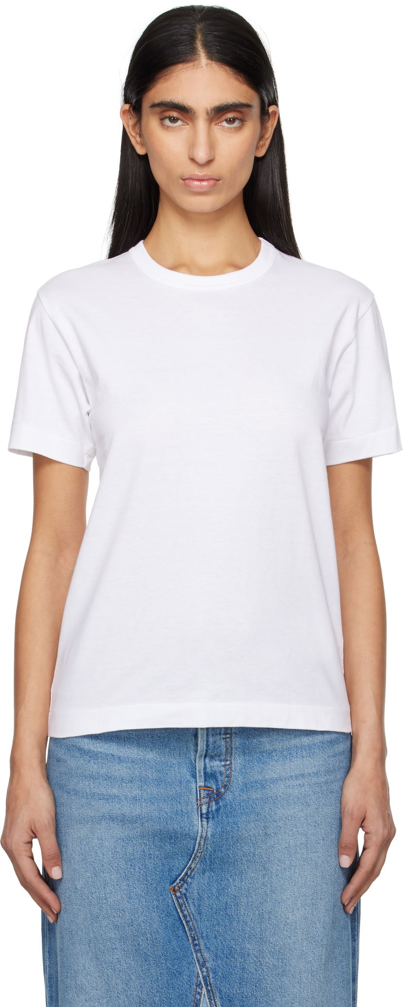 Majica Comme des Garçons COMME des GARÇONS PLAY Heart T-Shirt Bela | T340