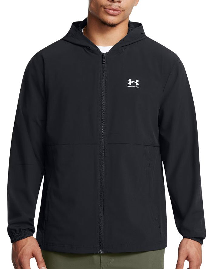 Vetrovka Under Armour UA Vibe Woven Windbreaker Jacket Črna | 1386555-001