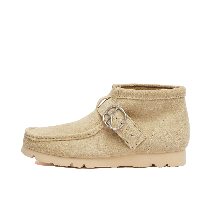 Superge in čevlji Clarks Needles Wallabee Strap Boot Bež | 26181482