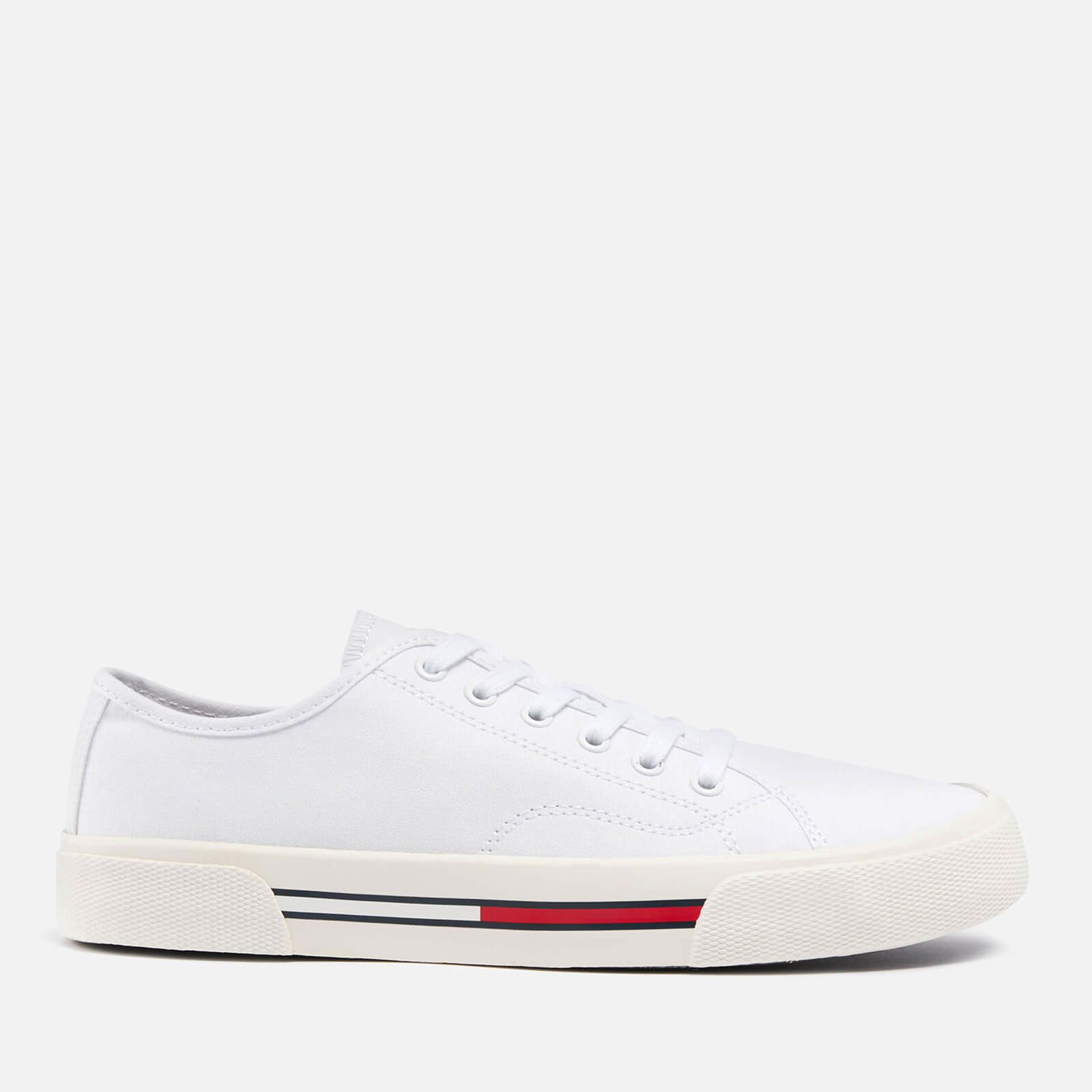 Oblačila Tommy Hilfiger Tommy Jeans Women's Low Top Canvas Trainers - UK 3 Modra | EN0EN020850K4, 0