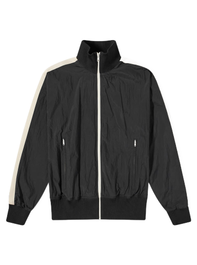 Jakna Palm Angels Curved Logo Water Resistant Jacket Črna | PMBD030F21FAB0011001