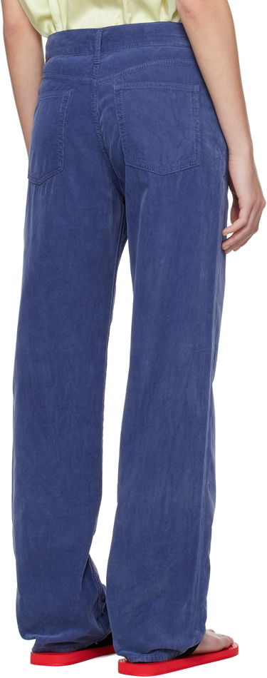 Hlače The Row The Row Tarley Corduroy Trousers Modra | 8766-W3737, 2