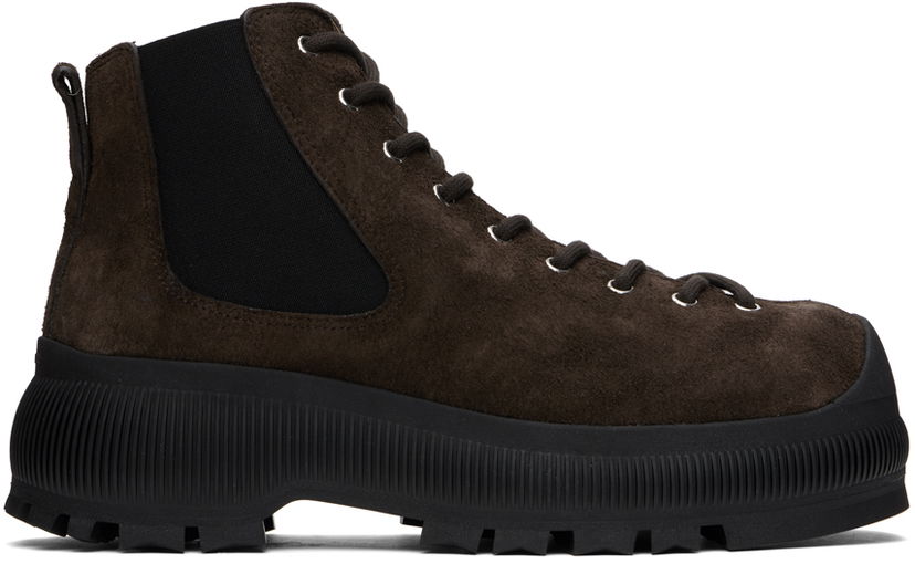 Superge in čevlji Jil Sander Jil Sander Ankle Chelsea Boots Rjava | J50WS0016_P5246