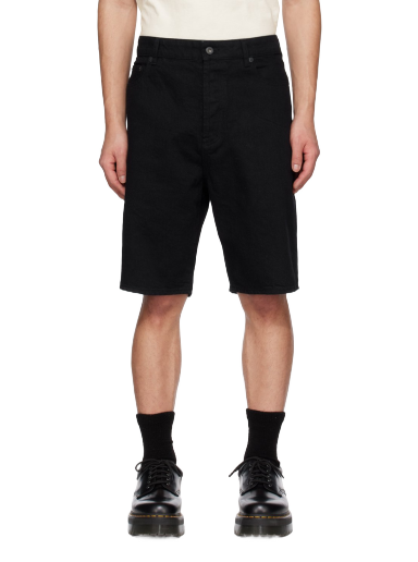 Kratke hlače KENZO Paris Himawari Denim Shorts Črna | FD55DS3366C1