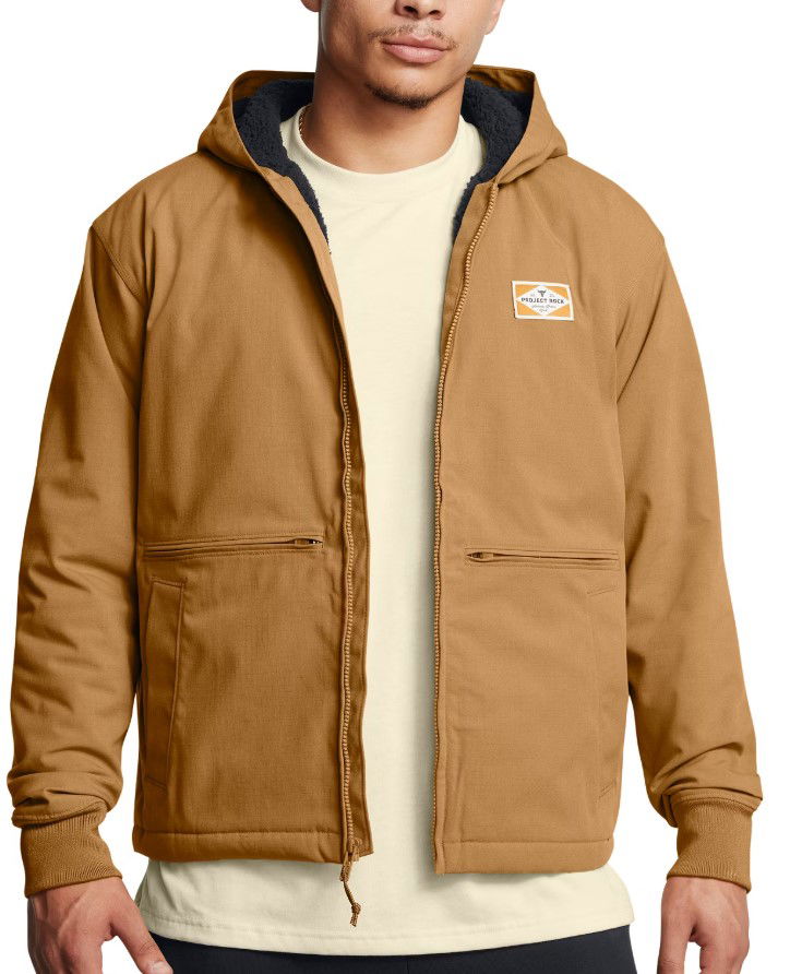 Jakna Under Armour Project Rock Work Jacket Rjava | 1386904-707