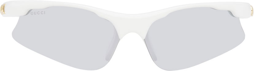 Sončna očala Gucci Gucci Mask Sunglasses Bela | GG1774S-002
