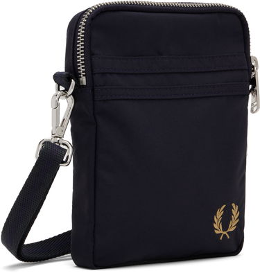 Torba za čez ramo Fred Perry Fred Perry Brentham Nylon Side Bag Mornarica | L9263, 1