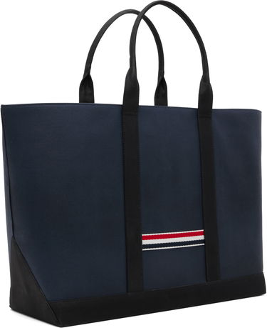 Tote bag Thom Browne Thom Browne Medium Drawstring Tool Tote Mornarica | UAG231A-F0927, 2