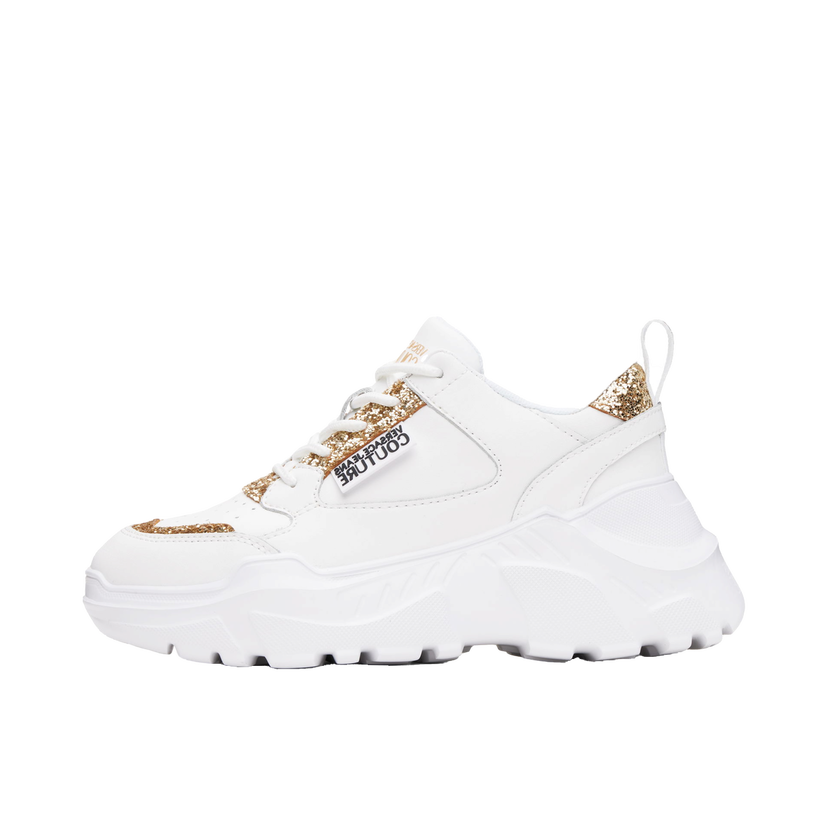 Superge in čevlji Versace Speedtrack Low Top Bela | E77VA3SC2_EZP308