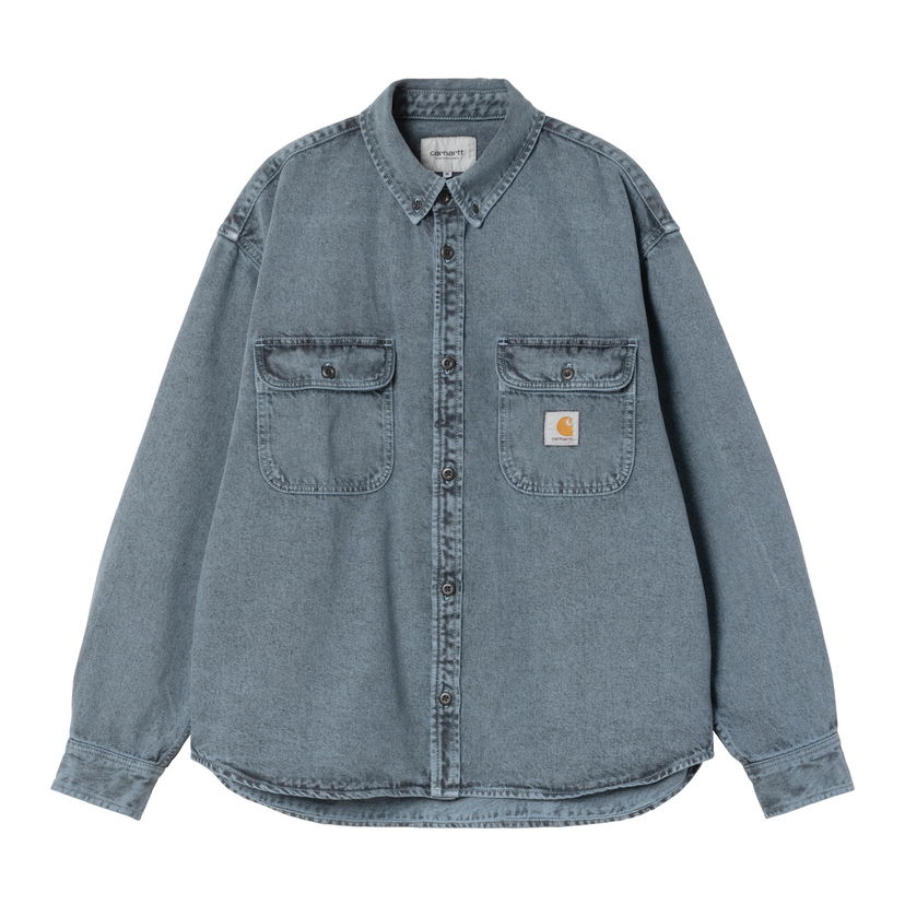 Srajce Carhartt WIP Carhartt WIP Tigan Shirt Jacket Modra | I035821_8