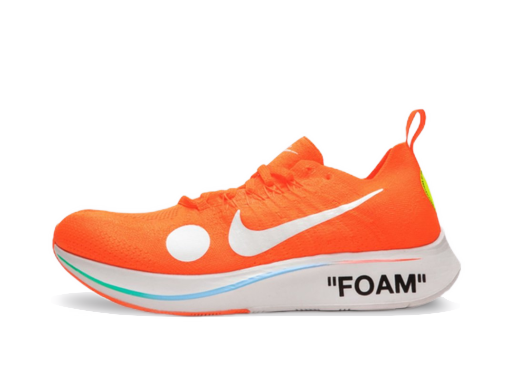 Superge in čevlji Nike Off-White x Zoom Fly Mercurial Flyknit "Total Orange" Oranžna | AO2115-800
