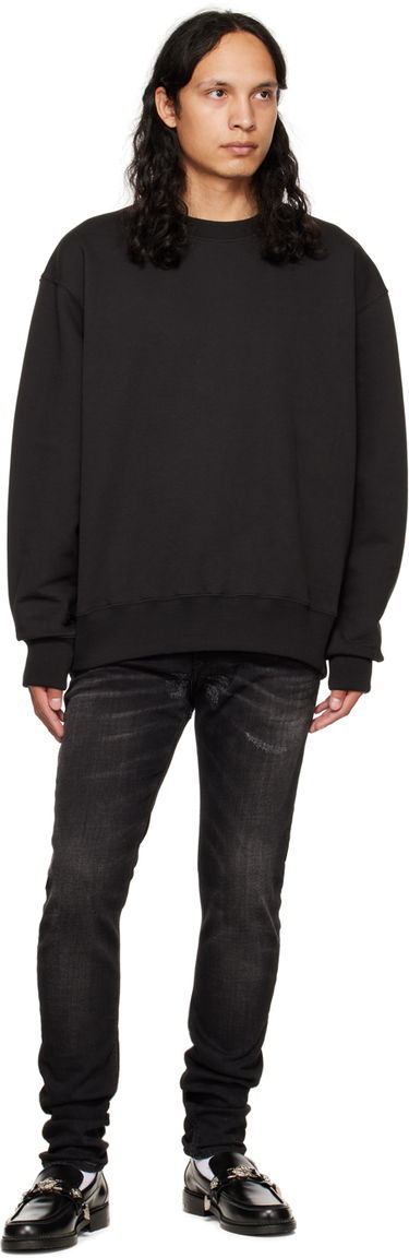 Pleteni pulover We11done We11done Crewneck Sweatshirt Črna | WD-TS3-22-747-U-BK, 3