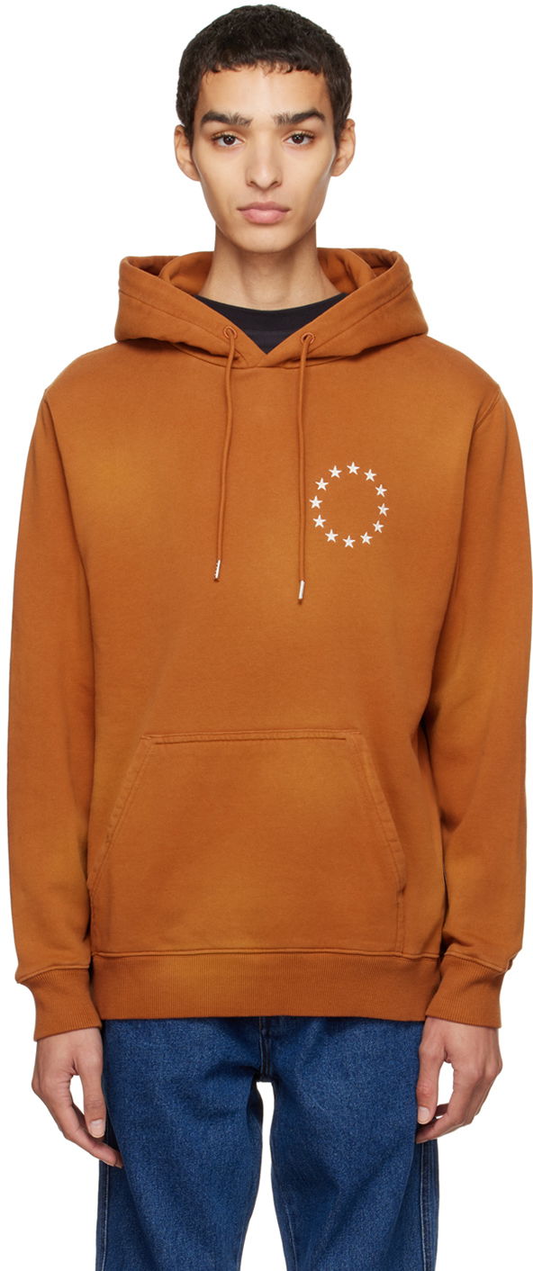 Pulover Études Études Europa Hoodie Oranžna | H22MM256OC05TN
