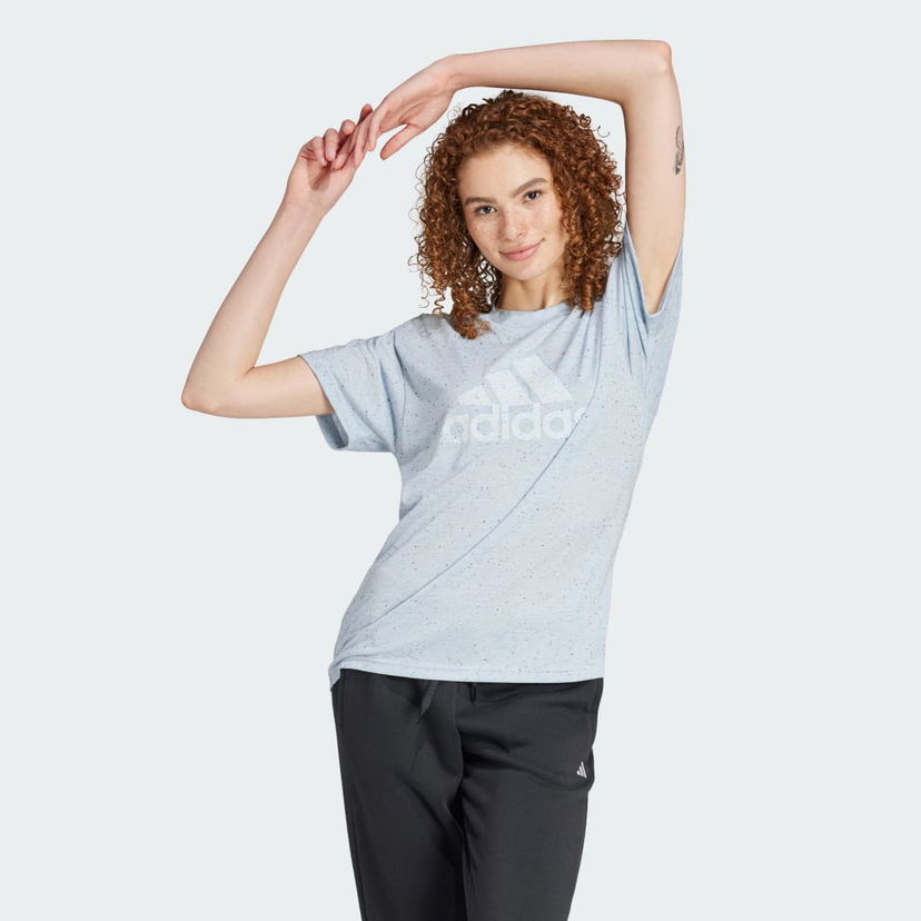 Majica adidas Performance Future Icons Winners 3.0 Tee Modra | IW7717
