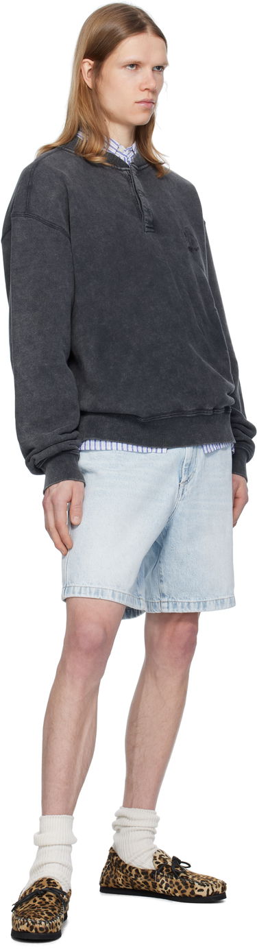 Pleteni pulover ISABEL MARANT Isabel Marant Mathias Sweatshirt Črna | SW0162HA-C2M01H, 3