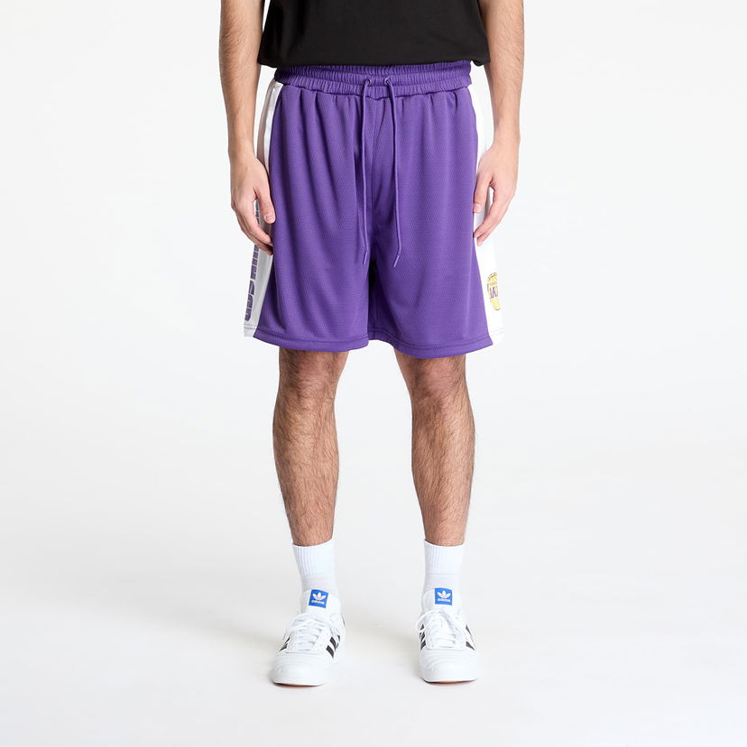 Kratke hlače New Era Los Angeles Lakers NBA Graphic Mesh Shorts Lila | 60596420