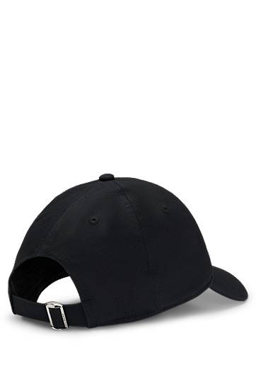 Kapa BOSS Cap with Embroidered Monogram Črna | 50533348, 1