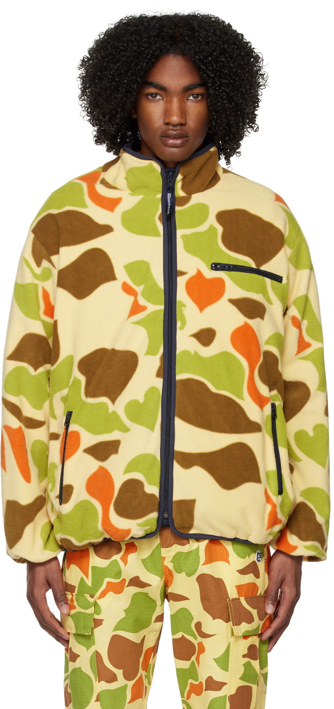 Pulover BILLIONAIRE BOYS CLUB Billionaire Boys Club Space Hunt Reversible Jacket Večbarvna | B22406