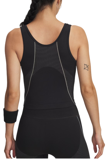 Majica brez rokavov Under Armour Vanish Seamless Tank Top Črna | 6000640-004, 1