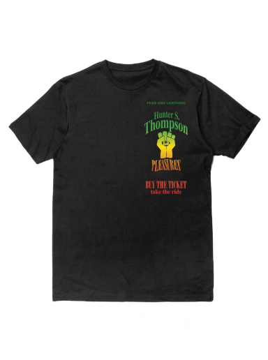 Majica Pleasures Take The Ride Tee Črna | P22W054-BLACK