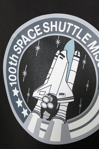 Pulover Alpha Industries Space Shuttle Hoody Črna | 178317-03, 4
