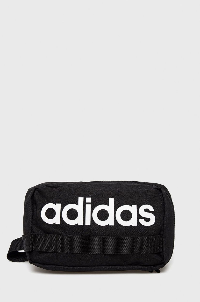 Torbice za okoli pasu adidas Originals Black Waist Bag Črna | DT4823