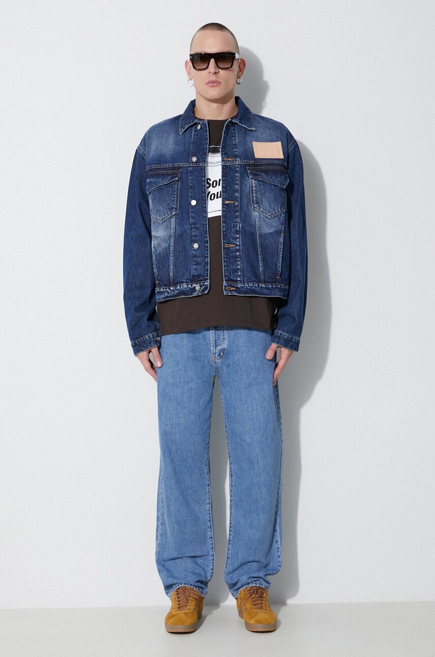 Jakna A-COLD-WALL* Denim Jacket Vintage Wash Modra | ACWMH049, 1