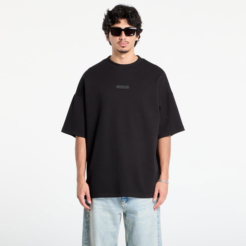 Majica Fear of God Fear of God Essentials Pique 90's Short Sleeve T-Shirt Črna | 125SP254410F-861