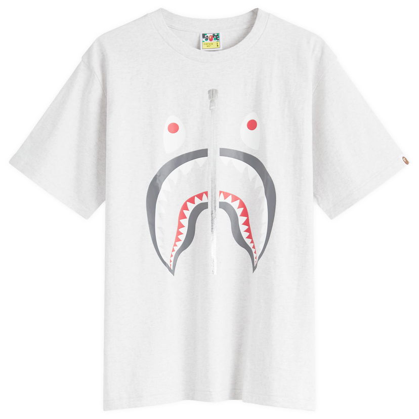 Majica BAPE Classic Shark Graphic T-Shirt Bela | 001TEK801003M-GRA