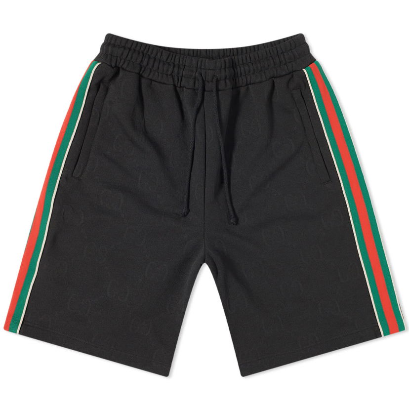 Kratke hlače Gucci Gucci GG Jacquard Shorts Črna | 662272-XJDE9-1043