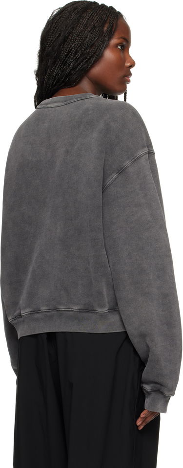 Pulover Alexander Wang Embossed Logo Sweatshirt Siva | 4CC4241513, 2
